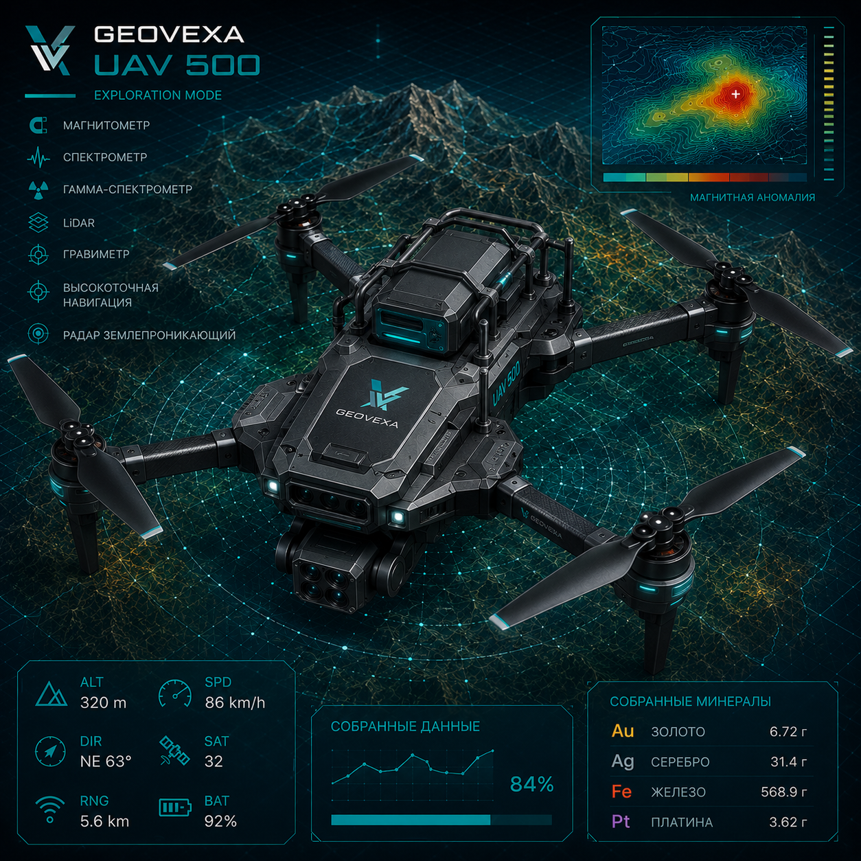 UAV 500